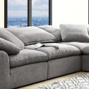 Naveen Modular - Armless Chair, Gray Linen Acme