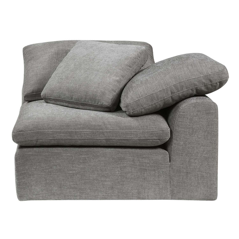 Naveen Modular - Wedge w/Pillow, Gray Linen Acme