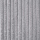 Hilde Chaise w/2 Pillows, Light Gray Corduroy Acme