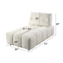 Loanna Modular - Chaise, Beige Linen Acme