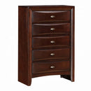Ireland 5 Storage Drawers Chest, Espresso Finish Acme