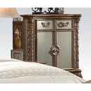 Vendome 3 Drawer & 2 Doors Chest, Gold Patina Finish Acme