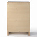 Naima 5 Storage Drawers Chest, Black Finish Acme