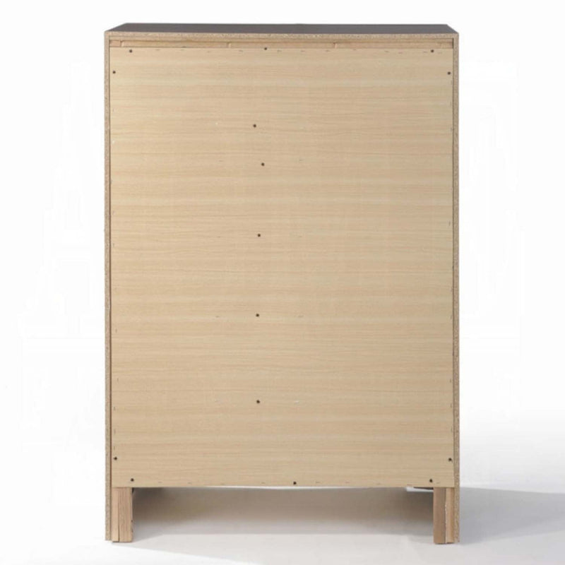 Naima 5 Storage Drawers Chest, Black Finish Acme