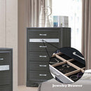 Naima 5 Storage Drawers Chest, Black Finish Acme