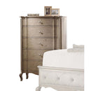 Chelmsford 5 Storage Drawers Chest, Antique Taupe Finish Acme