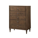 Inverness (Parker) 5 Storage Drawers Chest, Reclaimed Oak Finish Acme