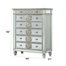 Varian 6 Storage Drawers Chest, Mirrored Acme
