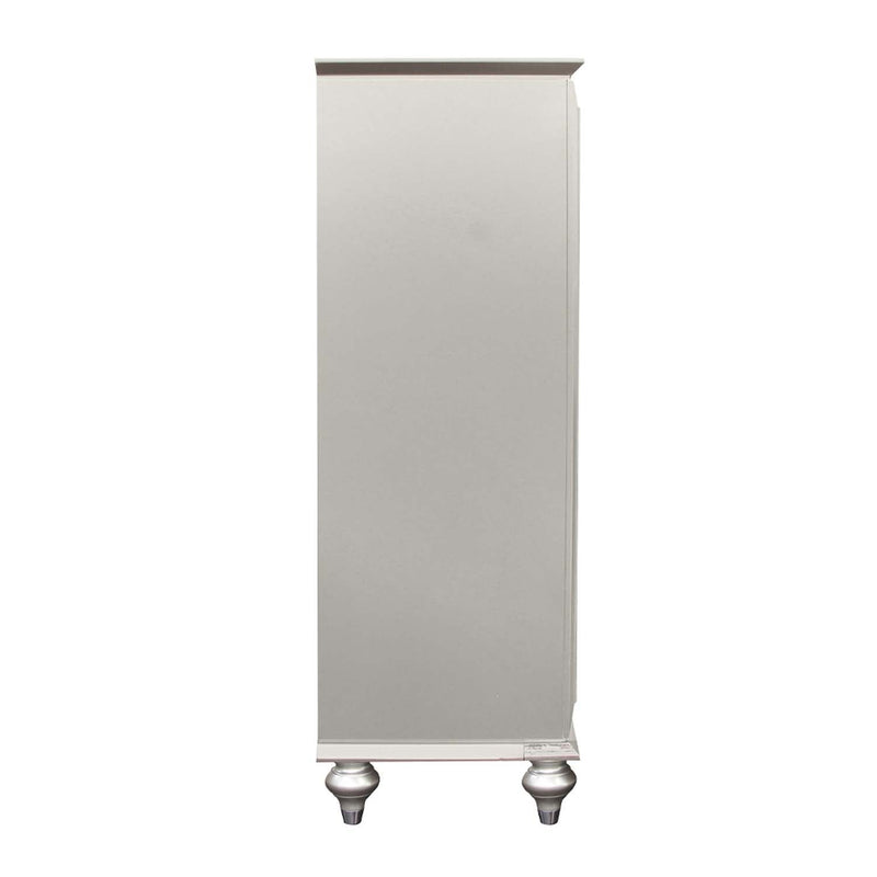 Kaitlyn 5 Storage Drawers Chest, Champagne Finish Acme