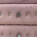 Reggie 4 Storage Drawers Chest, Pink Fabric Acme