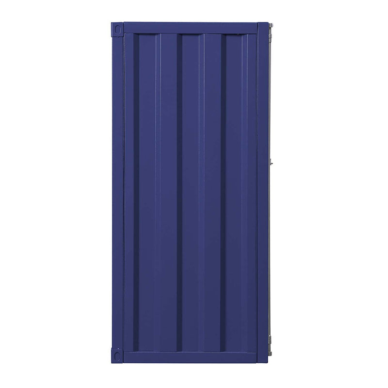 Cargo 1 Metal Door Chest, Blue Finish Acme