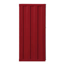 Cargo 1 Metal Door Chest, Red Finish Acme
