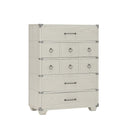 Orchest 5 Storage Drawers Chest, Gray Finish Acme
