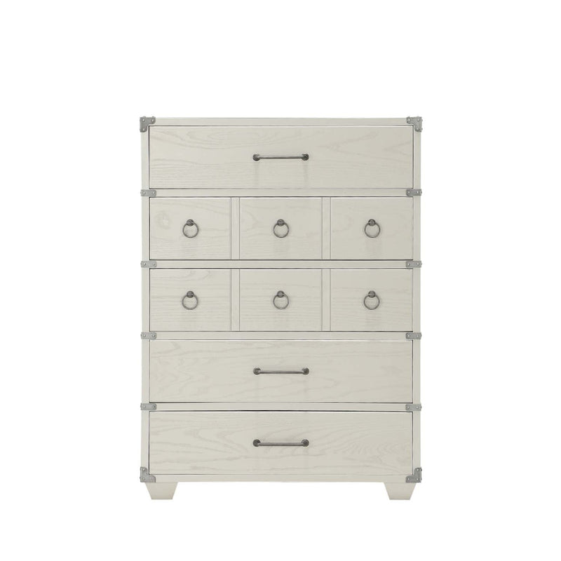 Orchest 5 Storage Drawers Chest, Gray Finish Acme