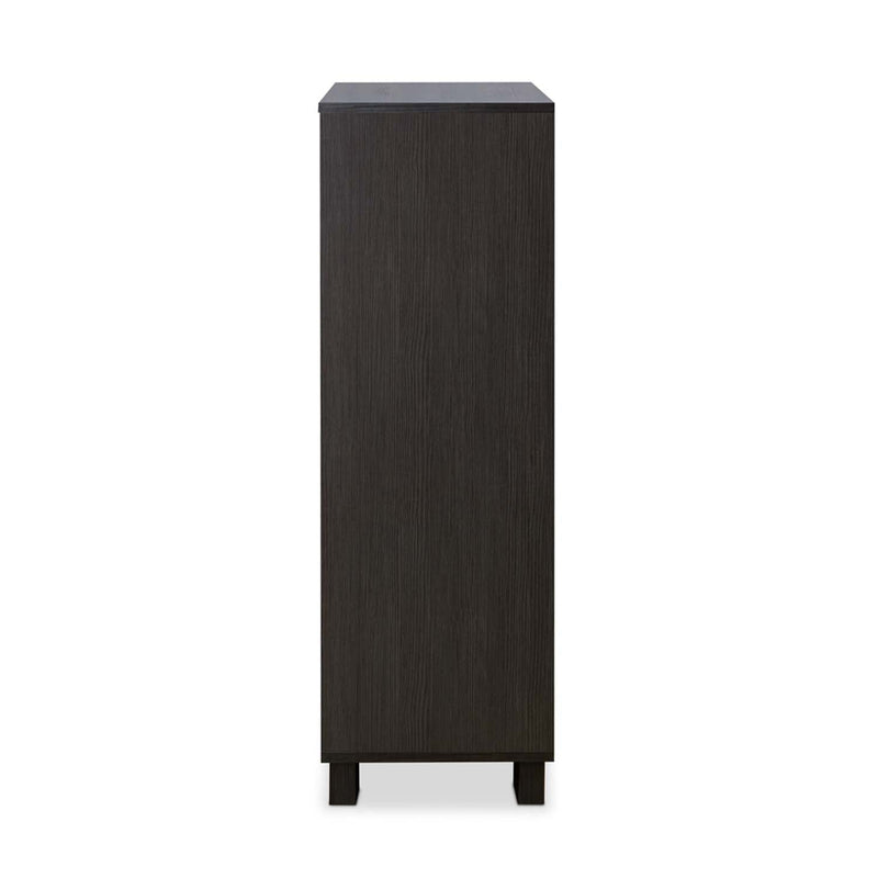 Eloy 5 Storage Drawers Chest, White & Espresso Finish Acme