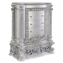 Valkyrie 5 Storage Drawers Chest, Antique Platinum Finish Acme