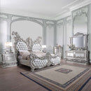 Valkyrie 5 Storage Drawers Chest, Antique Platinum Finish Acme