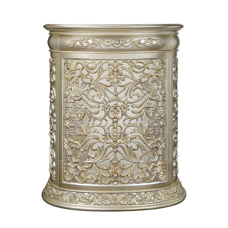 Sorina 6 Storage Drawers Chest, Antique Gold Finish Acme