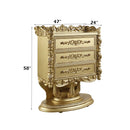 Bernadette 3 Storage Drawers Chest, Gold Finish Acme