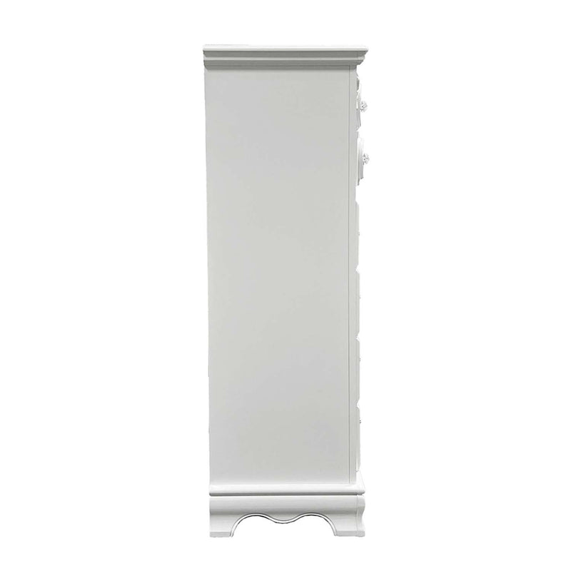 Flora 5 Storage Drawers Chest, White Finish Acme