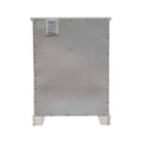 Flora 5 Storage Drawers Chest, White Finish Acme