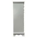 Flora 5 Storage Drawers Chest, Gray Finish Acme