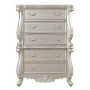 Bently 5 Storage Drawers Chest, Champagne Finish Acme