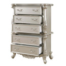 Bently 5 Storage Drawers Chest, Champagne Finish Acme