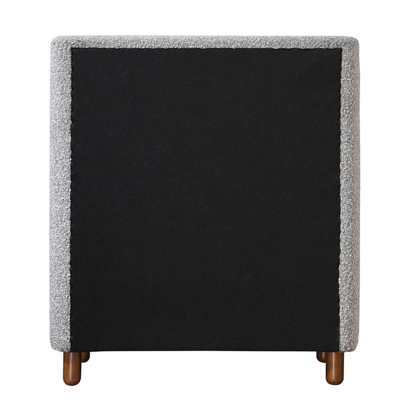 Cleo 4 Storage Drawers Chest, Gray Boucle Acme