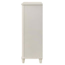 Laveda 5 Storage Drawers Chest, Pearl White Finish Acme