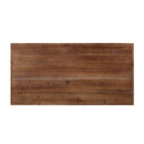 Ikram Rectangular Coffee Table , Weathered Oak & Sandy Black Finish Acme