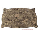 Mehadi Rectangular Coffee Table , Marble Top & Walnut Finish Acme