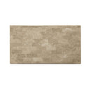 Daesha Rectangular Coffee Table , Marble Top & Antique Gold Finish Acme