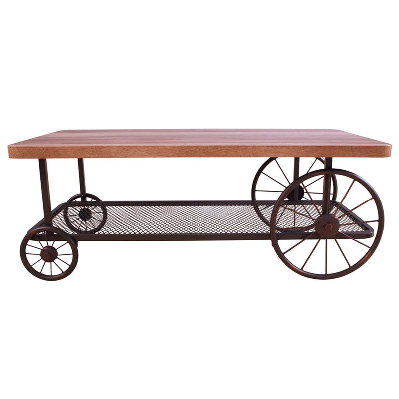 Francie Rectangular Table , Oak & Antique Gray Finish Acme