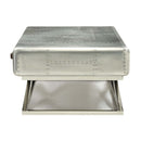 Brancaster Rectangular Coffee Table: Trunk Top Design , Aluminum Acme