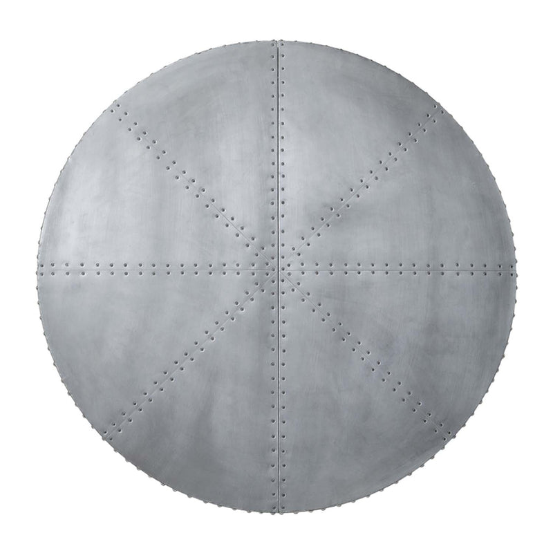 Brancaster Drum Coffee Table , Aluminum Acme
