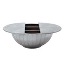 Brancaster Drum Coffee Table , Aluminum Acme