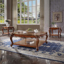 Picardy Square Coffee Table , Honey Oak Finish Acme