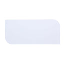 Halima Rectangular Coffee Table , White & Black Finish Acme