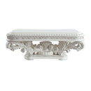 Vanaheim Rectangular Coffee Table , Antique White Finish Acme
