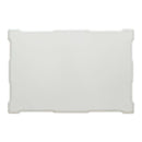 Vendome II Rectangular Table w/Scrolled Leg, Antique Pearl Finish Acme