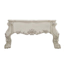 Dresden Rectangular Coffee Table , Bone White Finish Acme