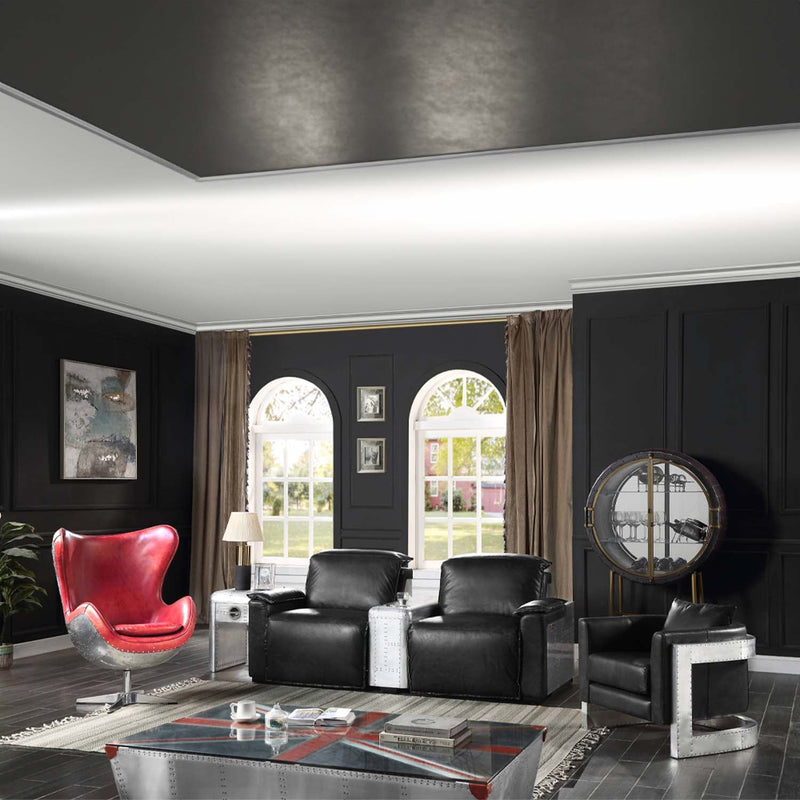 Brancaster Rectangular Coffee Table , Aluminum Acme