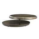 Brancaster Round Coffee Table, Bronze Aluminum Acme