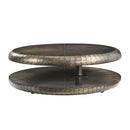 Brancaster Round Coffee Table, Bronze Aluminum Acme
