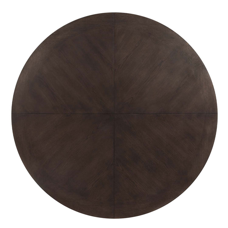 Guido Round Coffee Table, Oak Finish Acme
