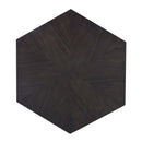 Hanniel Hexagon Coffee Table, Antique Black Finish Acme