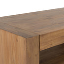 Harlan Rectangular Occasional Table , Brown Finish Acme