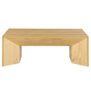 Harold Rectangular Coffee Table , Brown Finish Acme