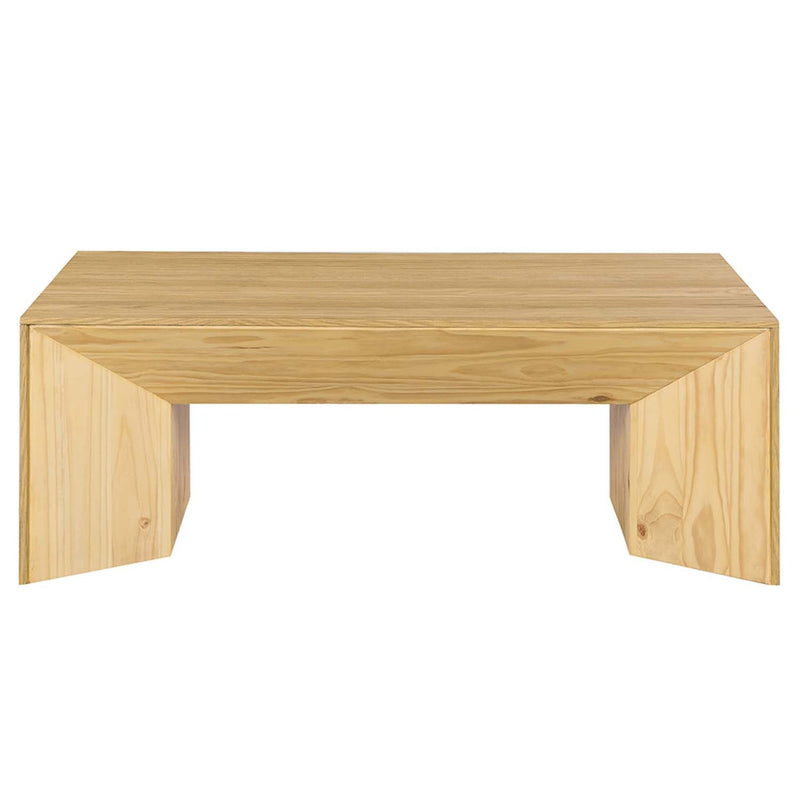 Harold Rectangular Coffee Table , Brown Finish Acme